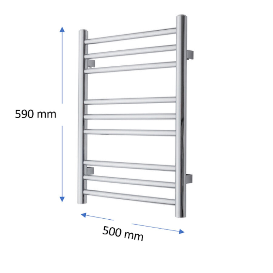 Designradiator TVS PLUS 9-500 Goud 59 x 50 cm