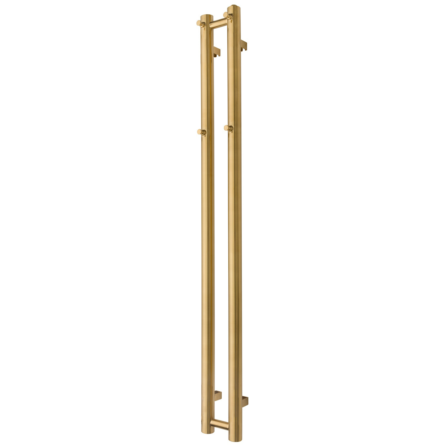Designradiator TVS PLUS 2 Geborsteld Goud 140 x 13.5 cm TVS Design