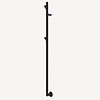 TVS Design NIET MEER LEVERBAAR Elektrische Radiator TVS PLUS 1F Zwart 150 x 8.5 cm