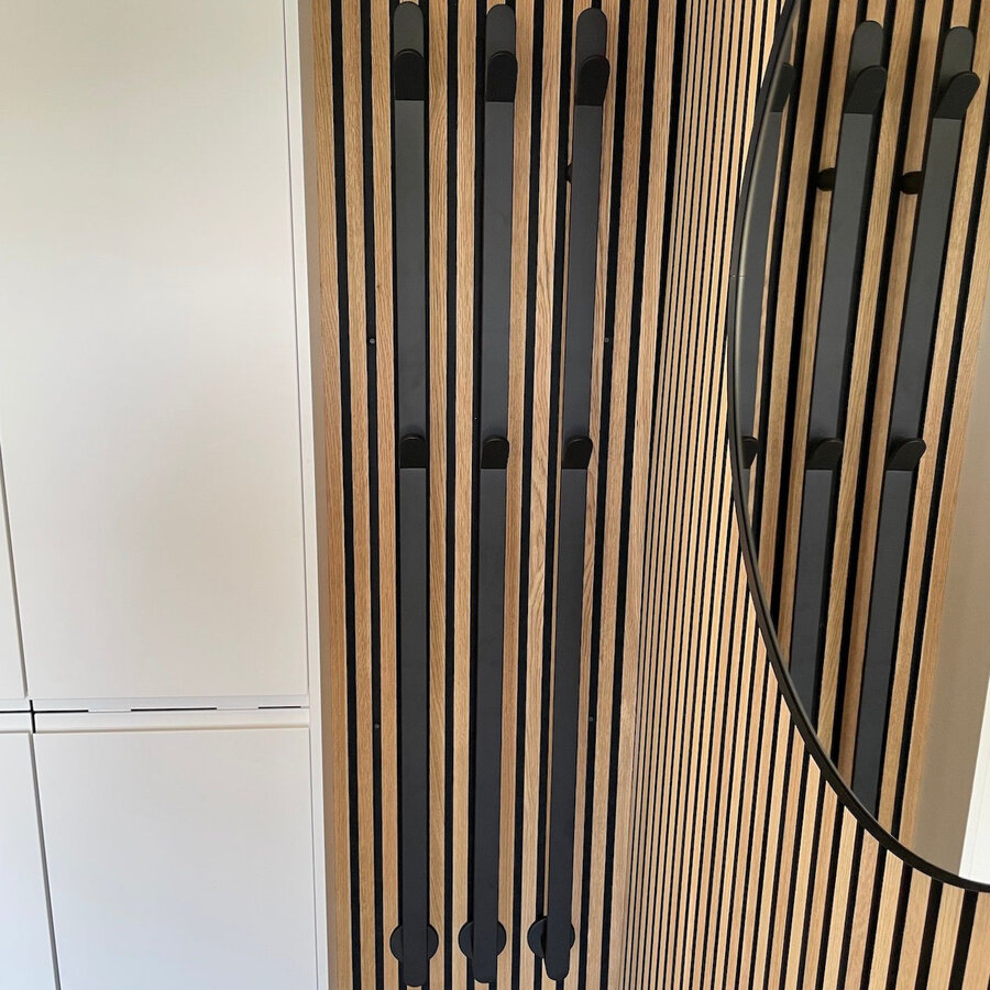 NIET MEER LEVERBAAR Elektrische Radiator TVS PLUS 1F Zwart 150 x 8.5 cm