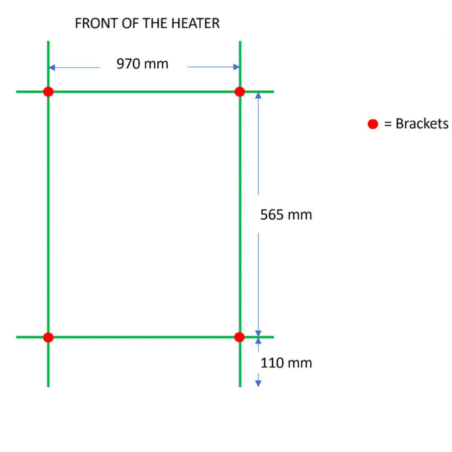 Designradiator TVS Pivo Chroom 78.5x100 cm