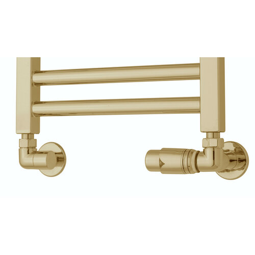 Radiator Zij-Aansluitset TVS Ventile 220 Goud 