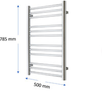 Designradiator TVS Pivo Wit 78.5x50 cm