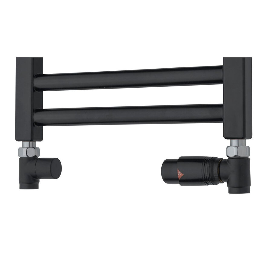 Radiator Aansluitset TVS Valves 210 Zwart