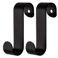 TVS Design Handdoekhaak K19 Zwart