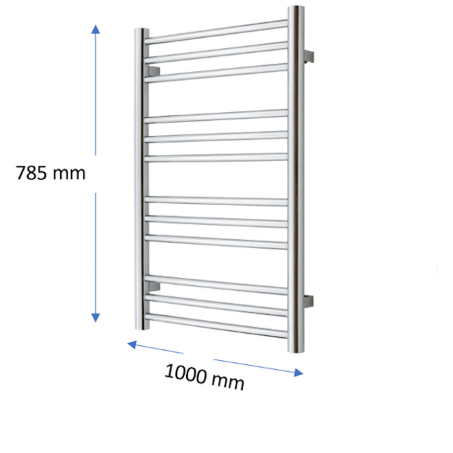 Designradiator TVS Pivo Wit 78.5x100 cm