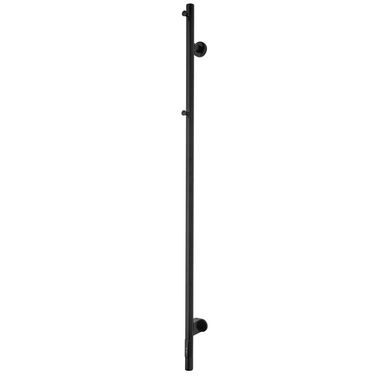 Elektrische Radiator TVS ELDO 1 Mat Zwart met Timer 140x6 cm TVS Design
