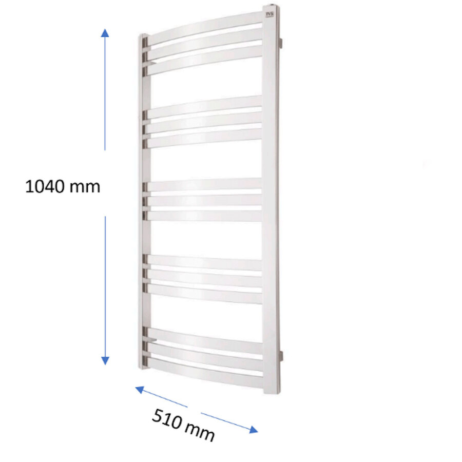 Designradiator TVS Dino Chroom 104x50 cm