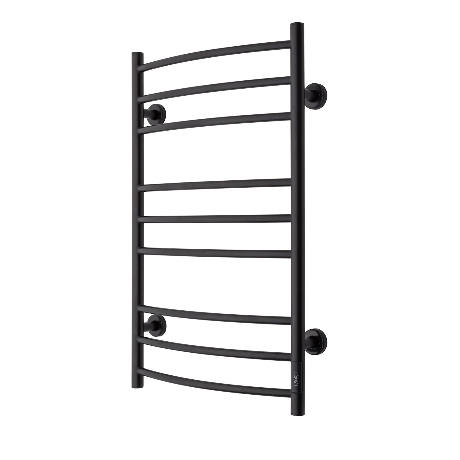 Elektrische Radiator TVS ELDO 9 Mat Zwart met Timer 86x53 cm TVS Design
