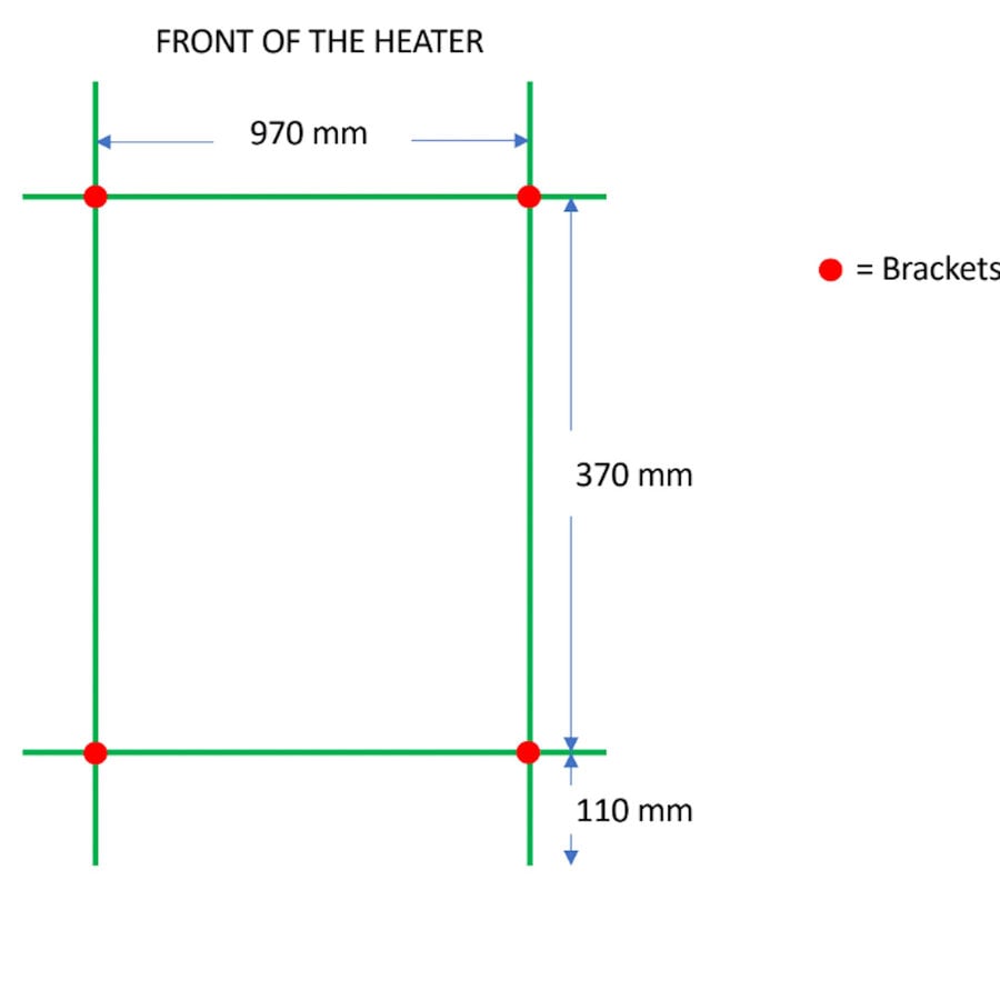 Designradiator TVS Pivo Chroom 59x100 cm