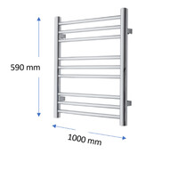 Designradiator TVS Pivo Wit 59x100 cm