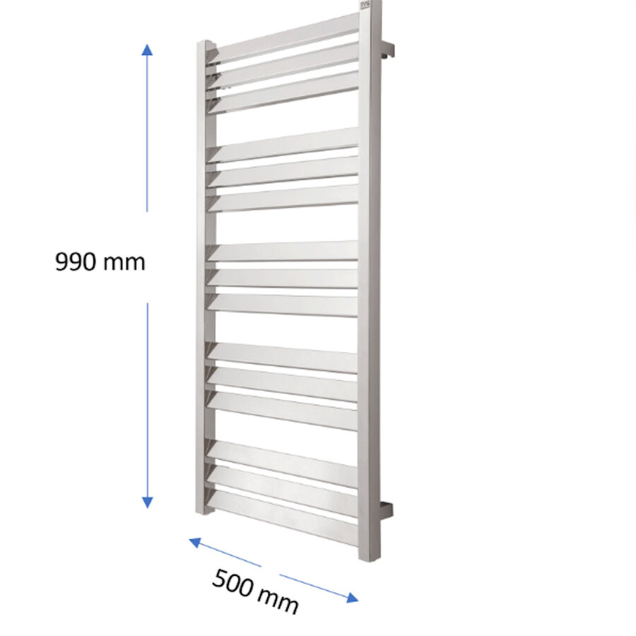 Designradiator TVS Paso Chroom 112x50 cm