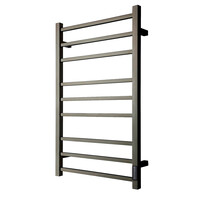 Elektrische Radiator TVS ELDO 9F Mat Zwart met Timer 86x53 cm