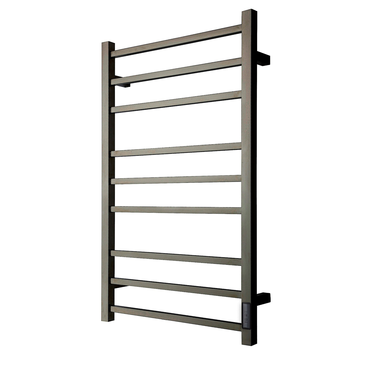Elektrische Radiator TVS ELDO 9F Mat Zwart met Timer 86x53 cm TVS Design