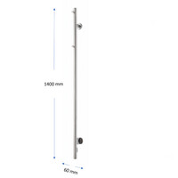 Elektrische Radiator TVS ELDO 1 Wit met Timer 140x6 cm