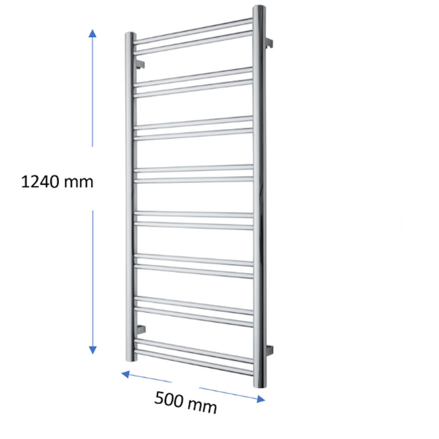 Designradiator TVS Duo Wit 124x50 cm