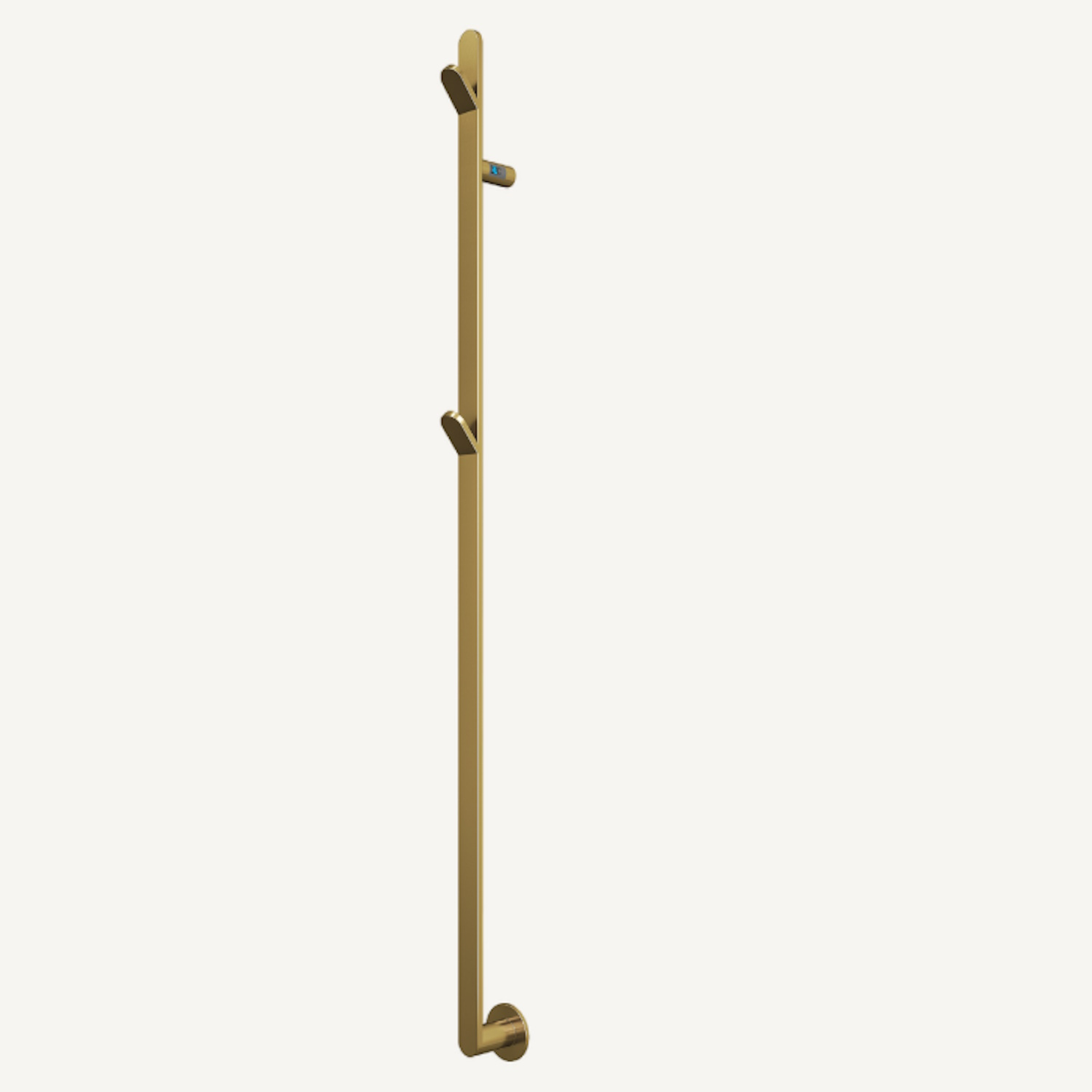 Elektrische Radiator TVS PLUS 1F Geborsteld Goud 150 x 8.5 cm TVS Design