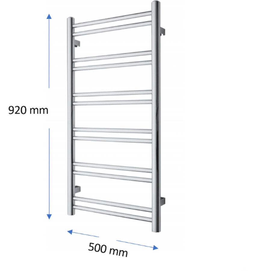 Designradiator TVS Duo Chroom 92x50 cm