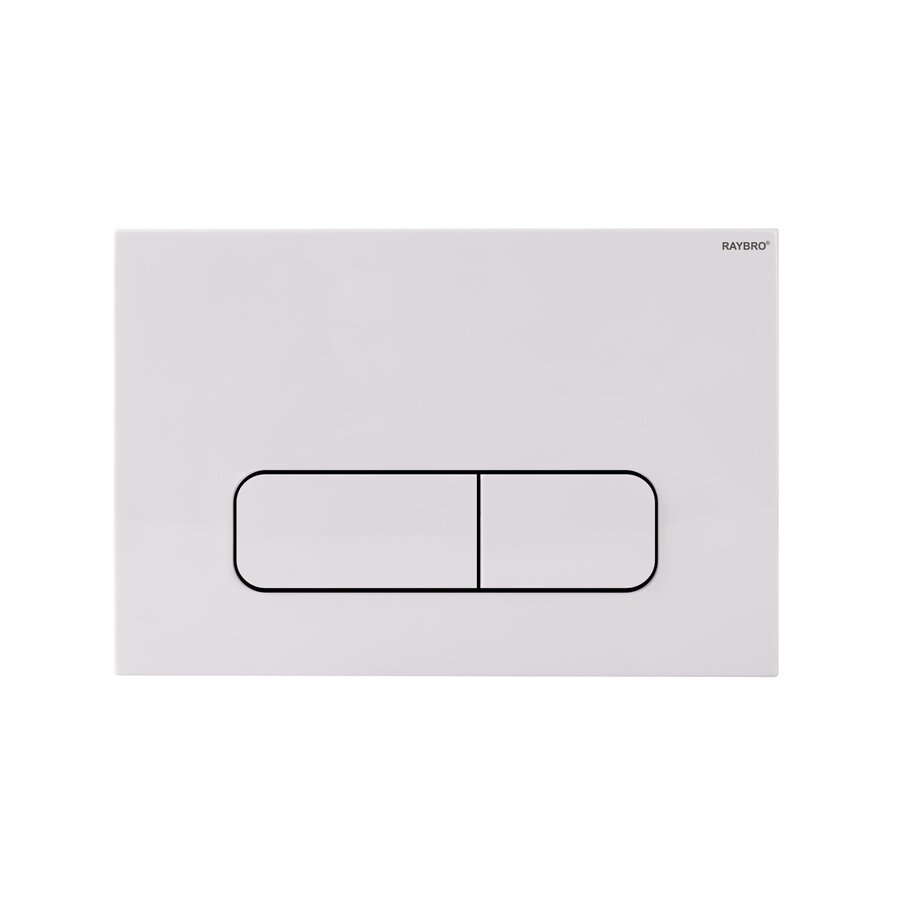 Bedieningsplaat Raybro Mocha 15 TBV Geberit UP100 UP320 UP300 UP700 UP720 Wit