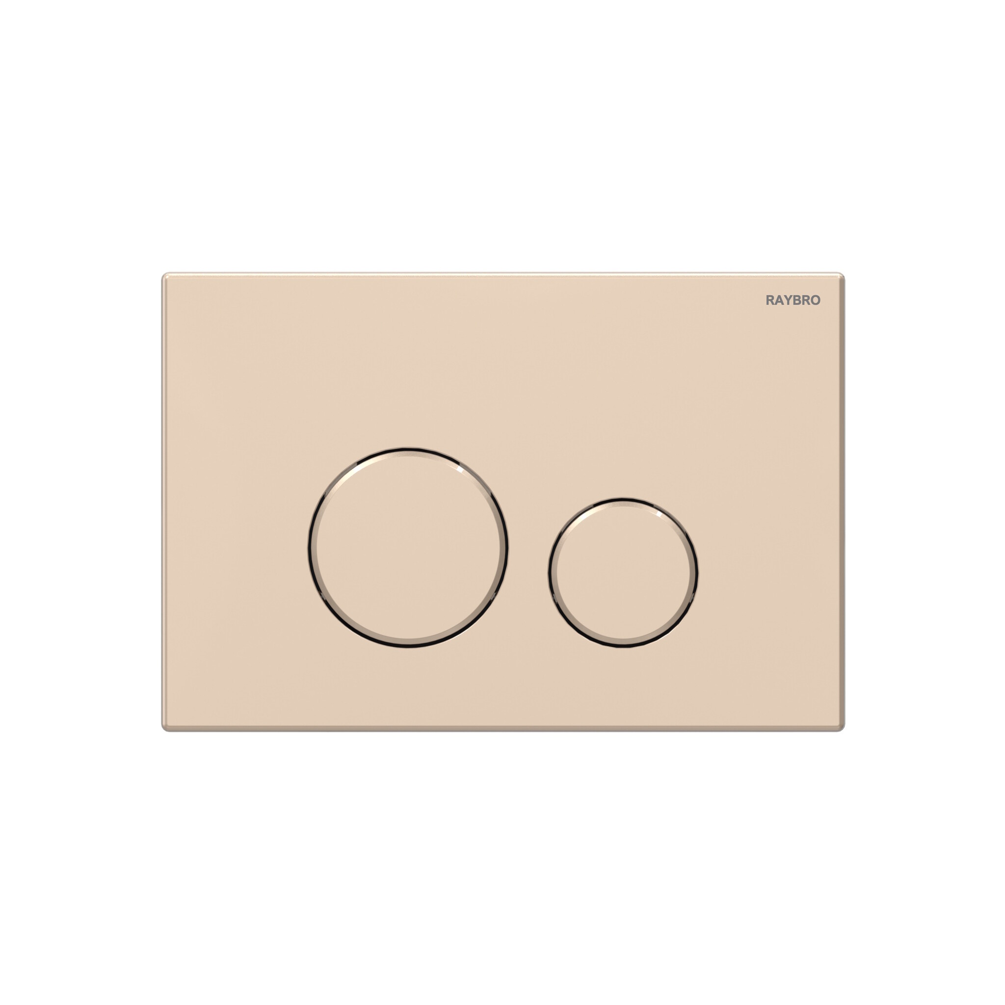 Bedieningsplaat Raybro Cortado 45 TBV Geberit UP100 UP320 Champagne Gold Raybro