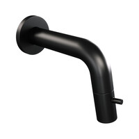 Inbouw Fonteinkraan Brauer Black Edition Inkortbaar Mat Zwart