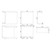 Opbouwnis Brauer Copper Edition Met Verborgen Opbergruimte Koper Geborsteld PVD