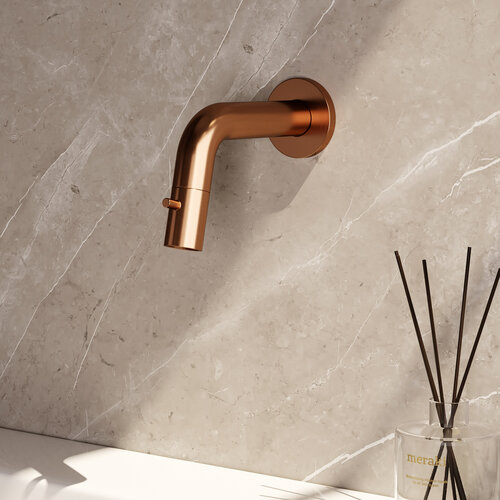 Inbouw Fonteinkraan Brauer Copper Edition Inkortbaar Koper Geborsteld PVD 