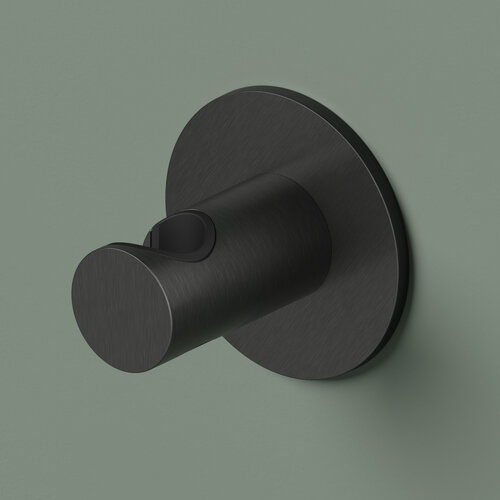 Wandsteun Hotbath Ace Geborsteld Zwart PVD 