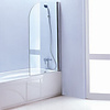 Sanilux Badwand Sanilux 80x140cm 6mm veiligheidsglas EasyClean