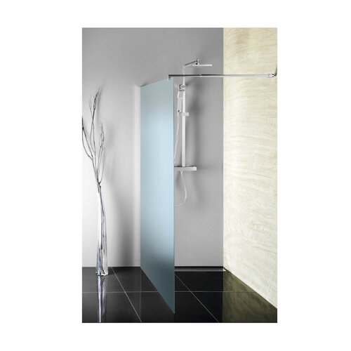 Inloopdouche Sapho Walk-In 80x190 cm met Muurprofiel Chinchilla Glas 