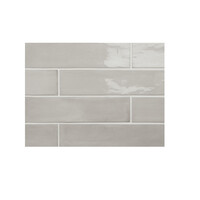 Wandtegel Fayenza Grey 6x24.6 cm (Prijs per M2)