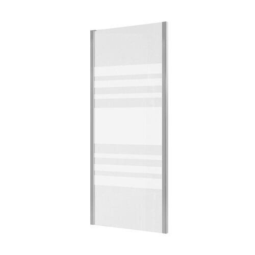 Douchewand Allibert Laja 86,5-89 x 200 cm Gelijnd Chroom 