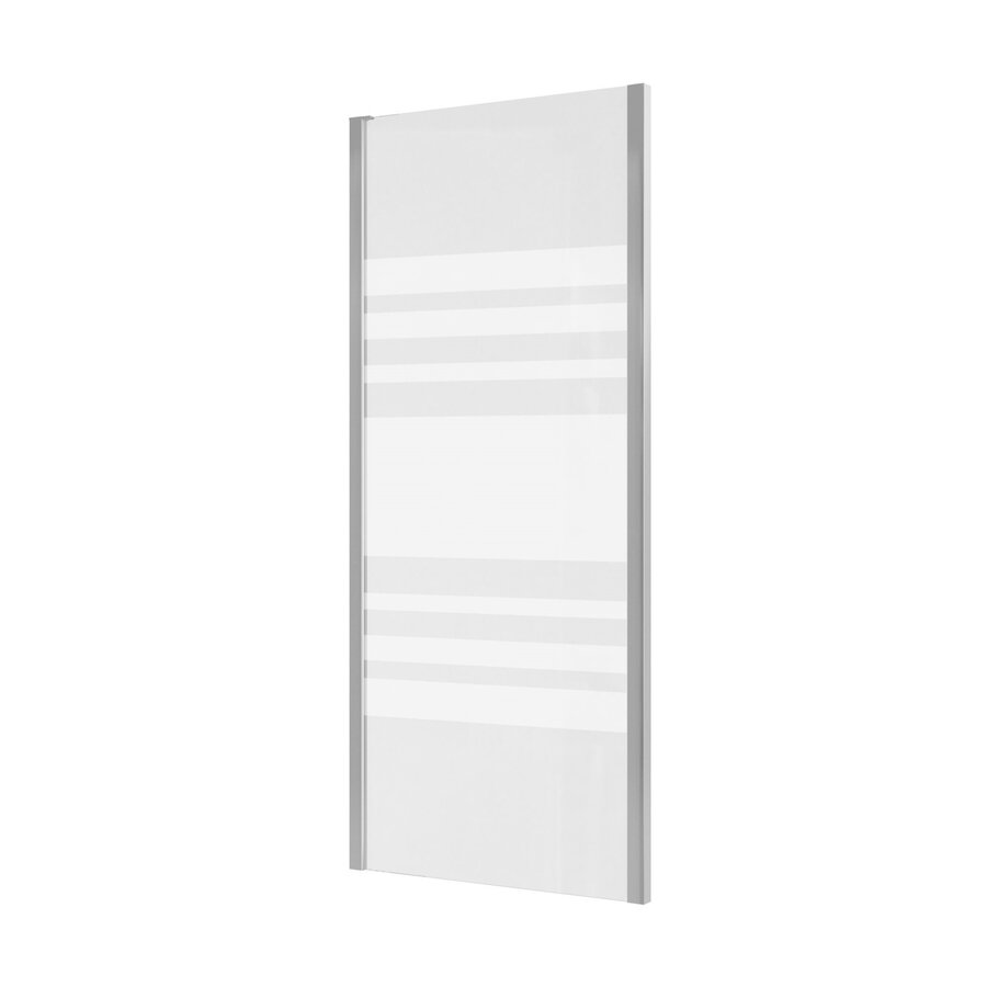 Douchewand Allibert Laja 116,5-120 x 200 cm Gelijnd Chroom