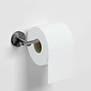 Clou Toiletrolhouder Clou Flat L Vorm Zonder Klep Gunmetal Geborsteld PVD