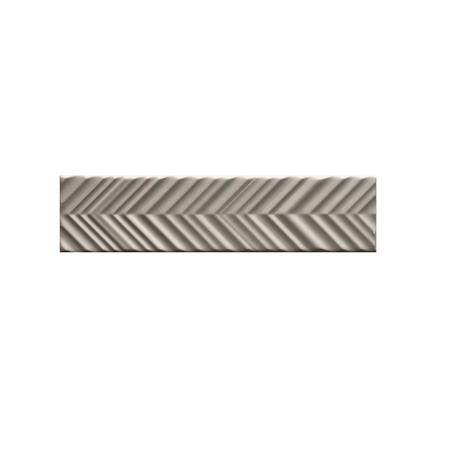 Wandtegel JOS. Dust Decor 5X20 cm Dove 9 mm Mat Chevron Jos.