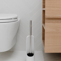 Toiletborstel Umbra Touch 9 x 9 x 44 cm Wit