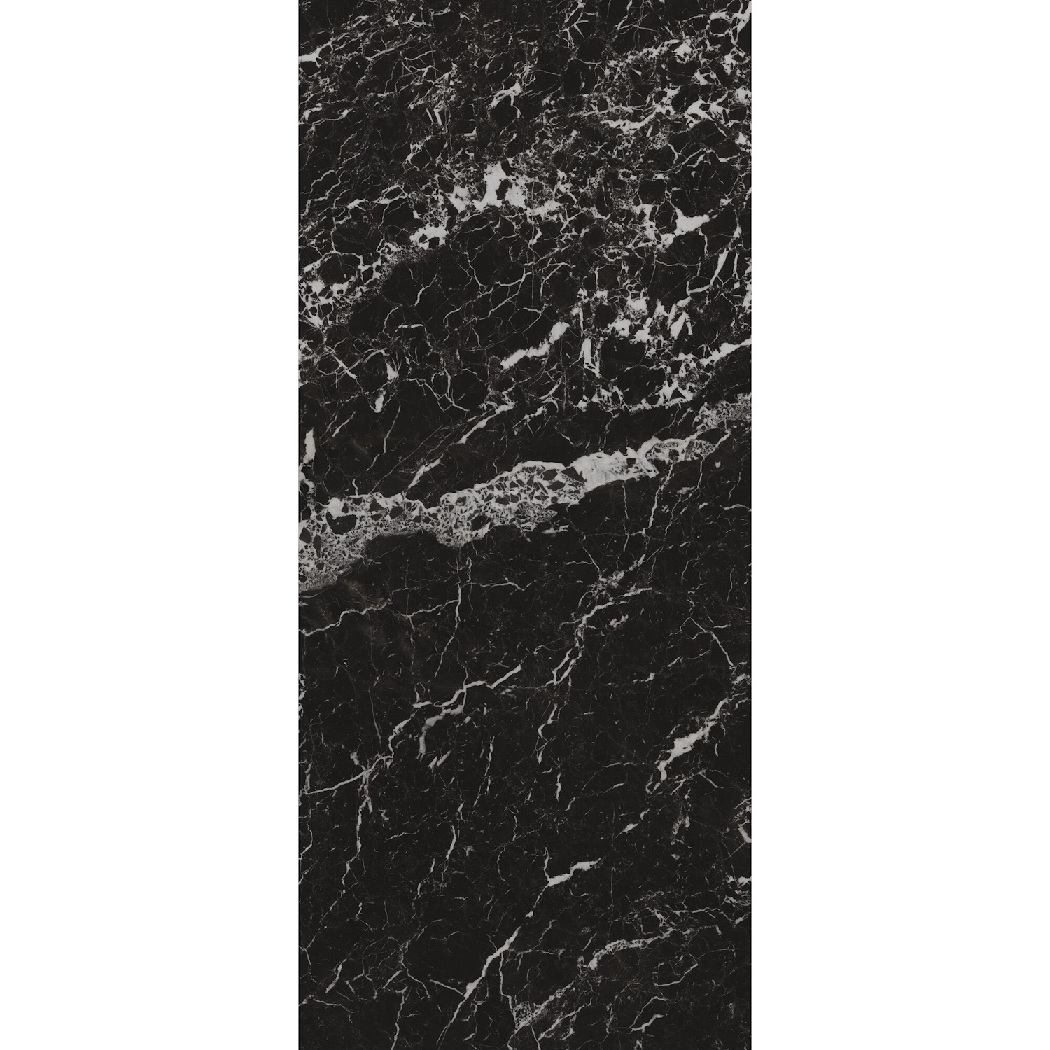 Ape Grupo Wandtegel  Black Hispania 120x278 cm Zwart Marmerlook Mat 