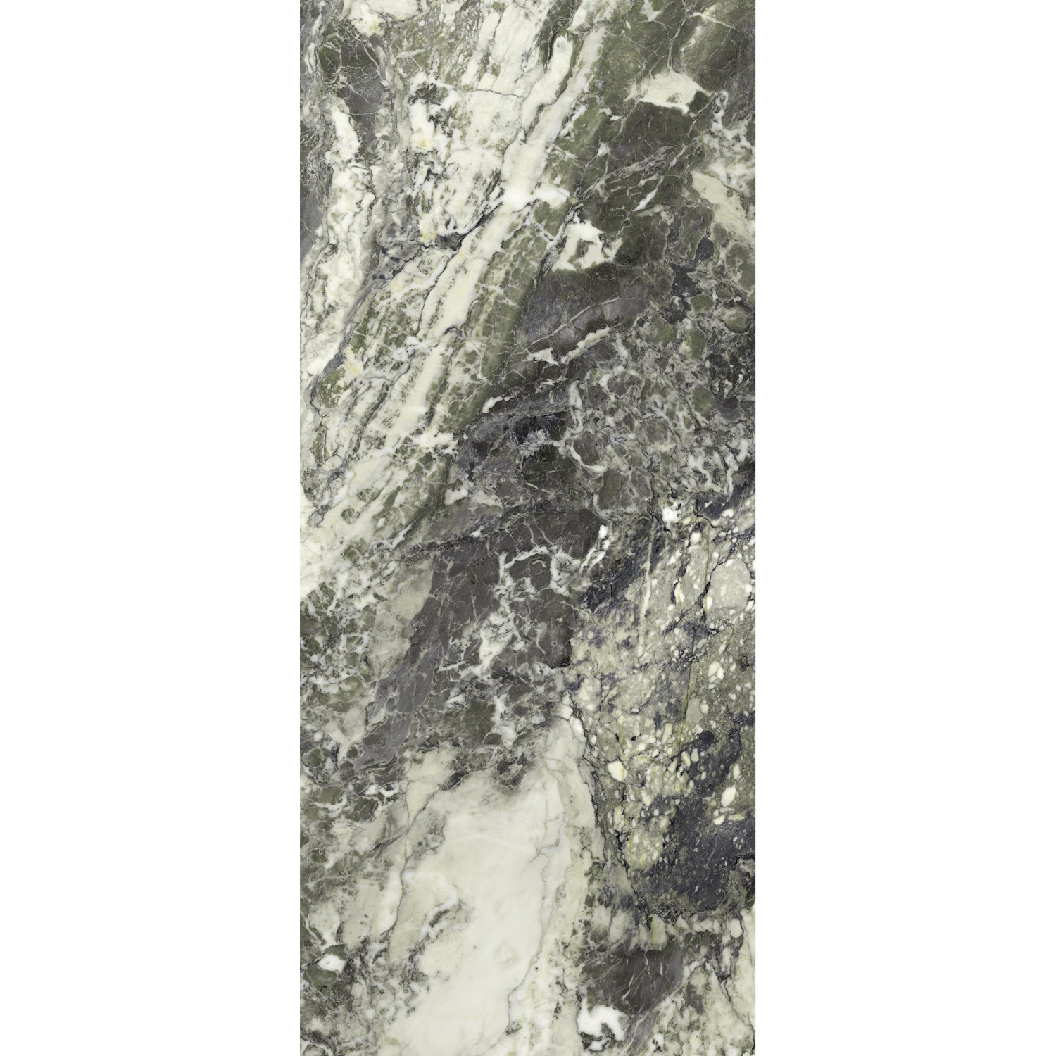 Wandtegel Ape Grupo Breccia Viridi 120x278 cm Gepolijst Grijs Marmerlook Ape Grupo