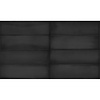 Estudio Wandtegel Estudio Ghent Dark Charcoal Glossy 6.9x24 cm (Prijs per M2)