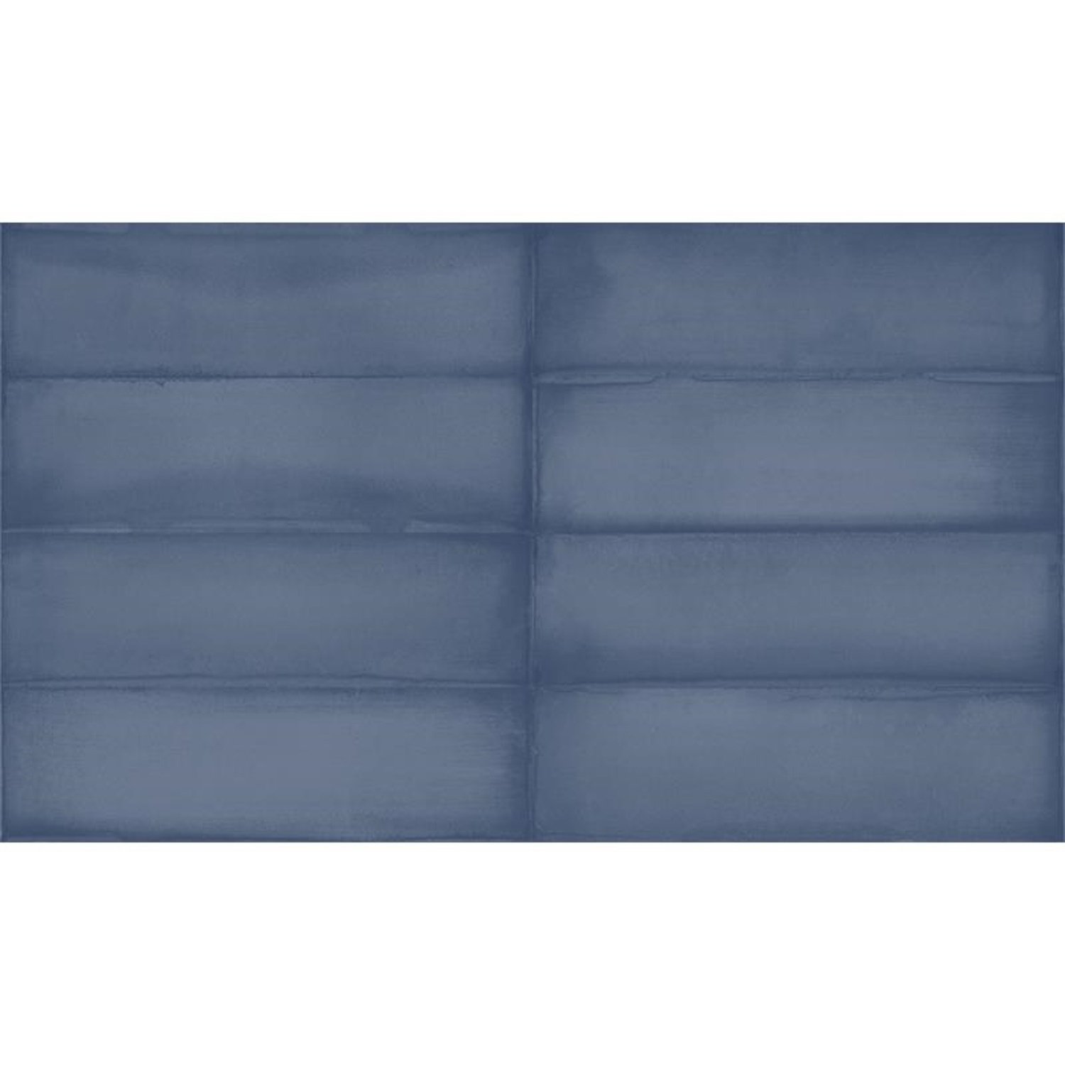 Estudio Wandtegel  Ghent Steel Blue Glossy 6.9x24 cm 