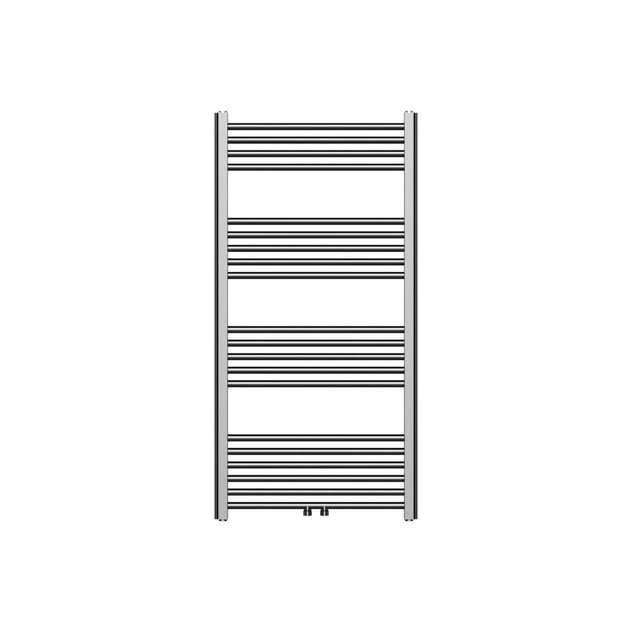 Handdoek Radiator BWS Cory 120x60 cm 414 Watt Midden en Zijaansluiting Gunmetal