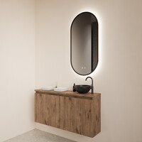 Fonteinmeubel BWS Meadow 100x50 cm Wellington Oak Incl. Topplaat