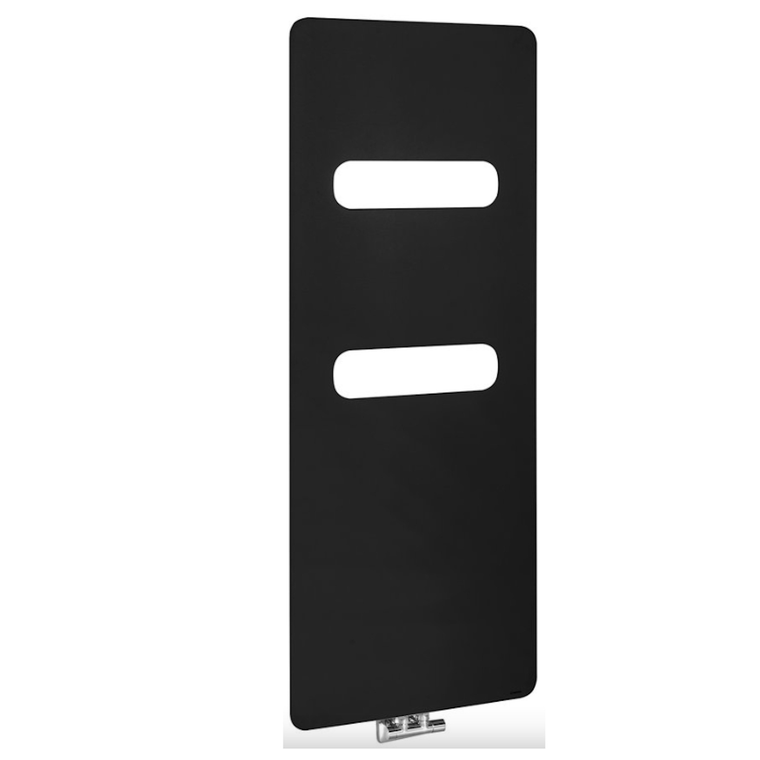 Designradiator Sapho Tabella Open 59x149 cm Mat Zwart Sapho