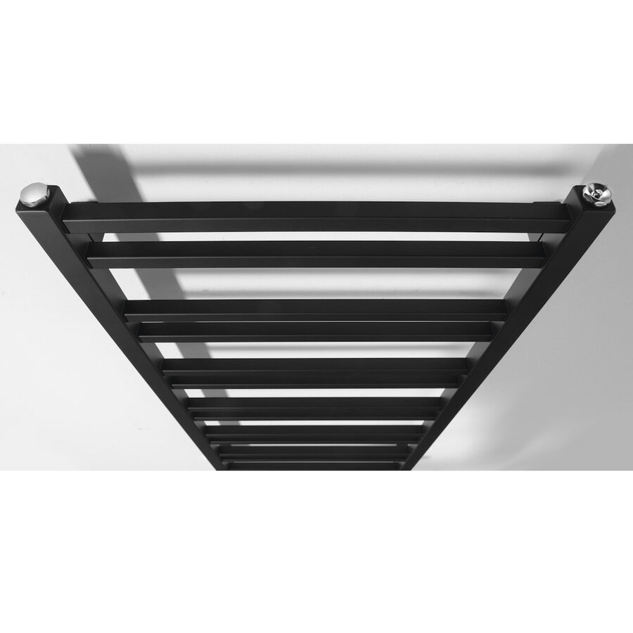 Designradiator Sapho Metro Dos 50x110 cm Mat Zwart