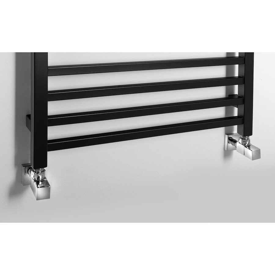 Design radiator Sapho Metro 60x151 cm Mat Zwart