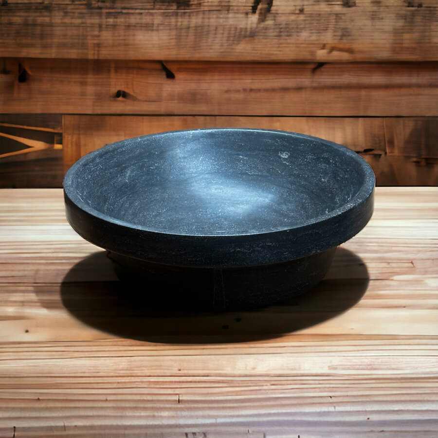 Waskom Casajoy Bold 40x12cm Natuursteen Rond