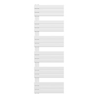 Handdoekradiator BWS Boss Links aansluiting 1021W 180x60 cm Wit
