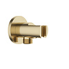 Wiesbaden Wandaansluitbocht Wiesbaden Nala Met Handdouchehouder Rond 1/2" Geborsteld Messing