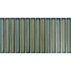 Stardos Mozaïek Stardos Bars 12.5x25 cm Glossy Green (Prijs per M2)