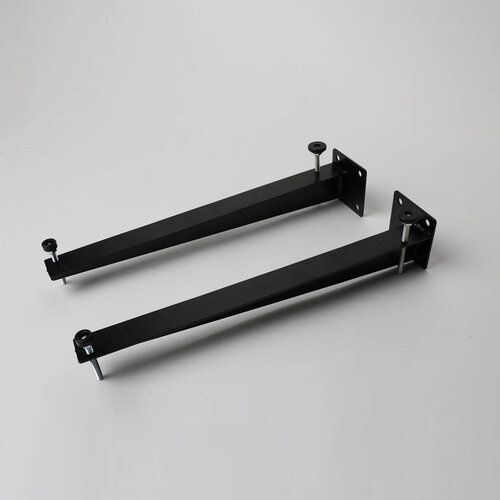 Steunenset Gecoat tbv Palermo 80-120 cm Zwart 